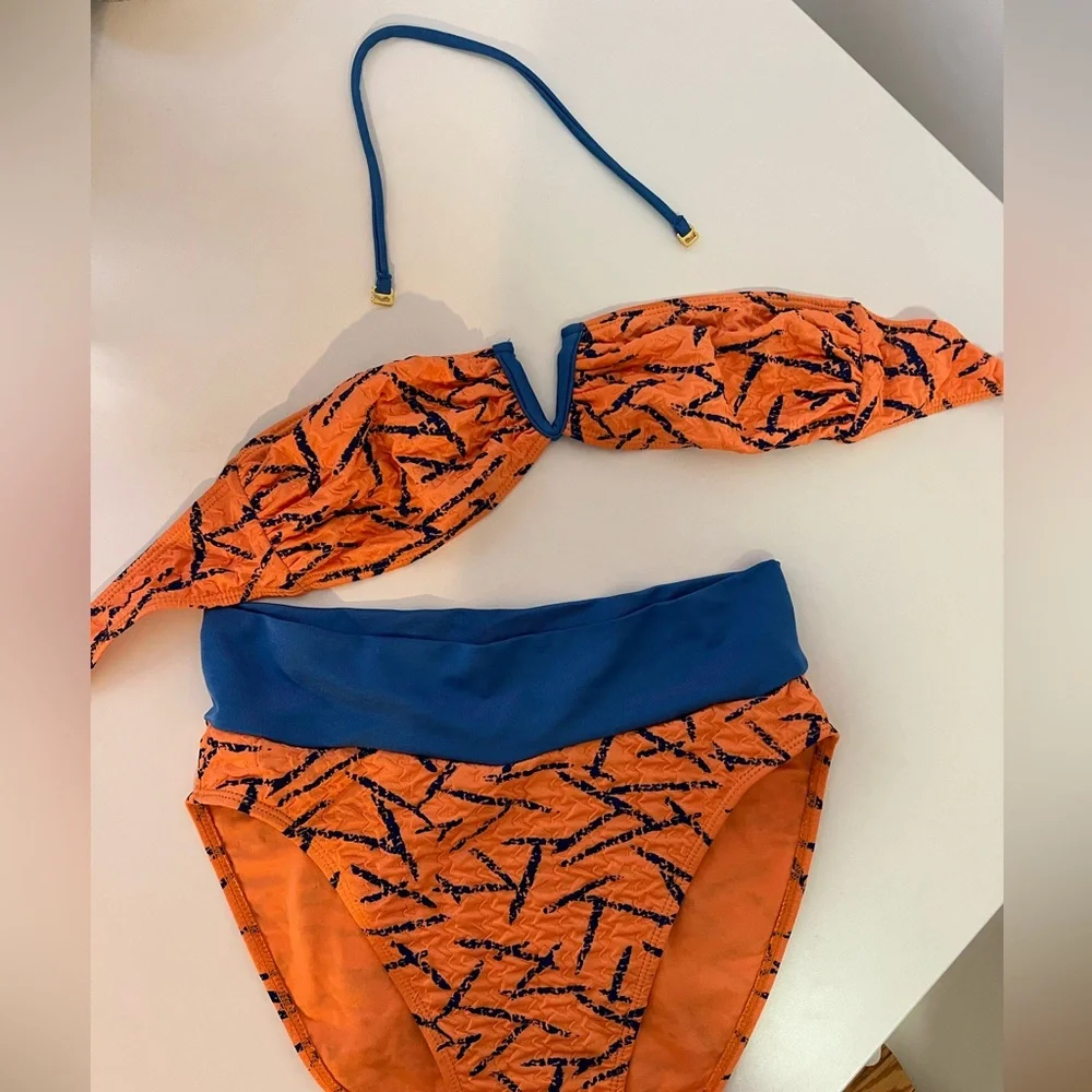 Vanessa Mooney Gia Bikini, High Waist Bottoms & Bandeau Top - Picture 3 of 4